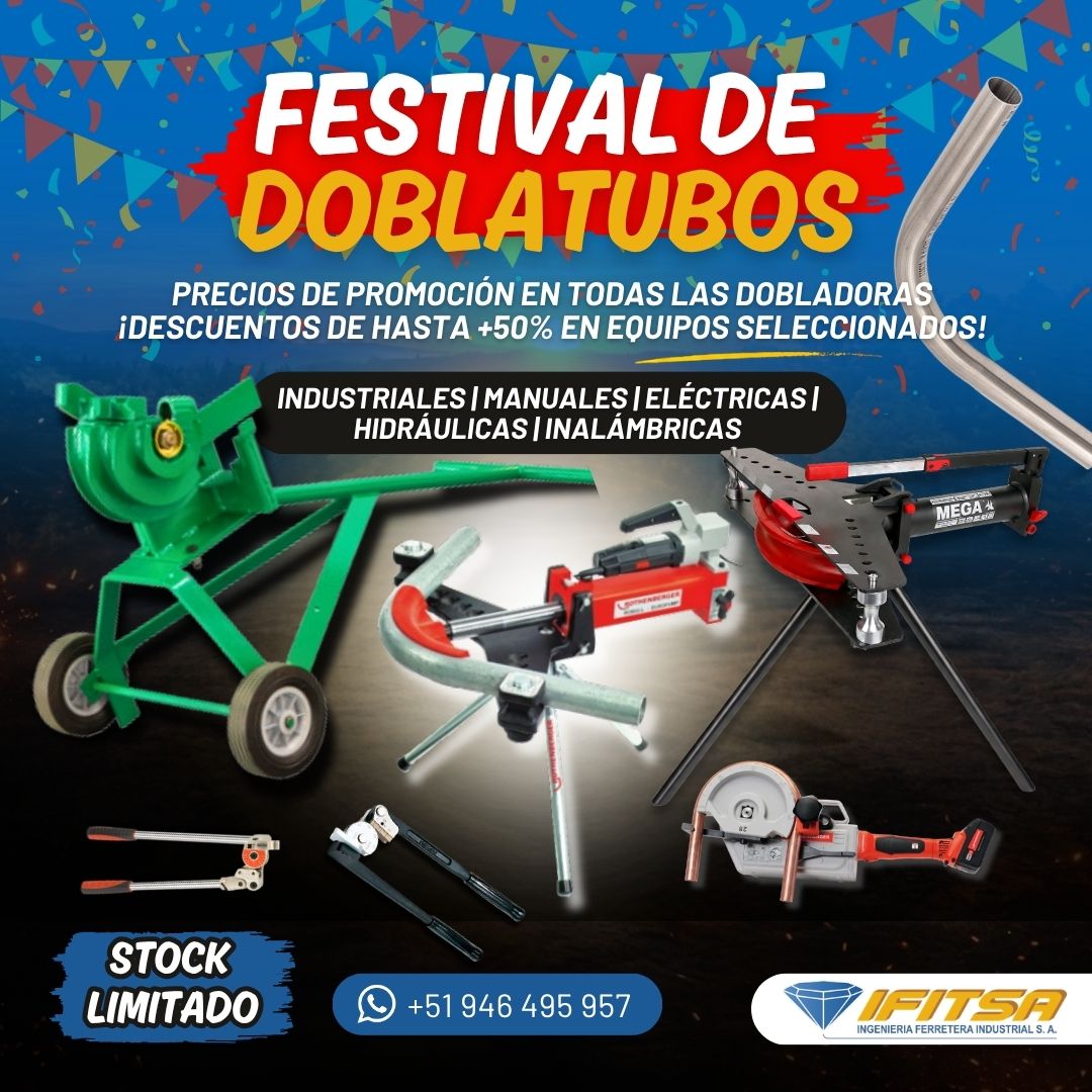 PROMOCI&Oacute;N DOBLADORAS DE TUBOS &ndash; FESTIVAL DE DOBLATUBOS IFITSA 01