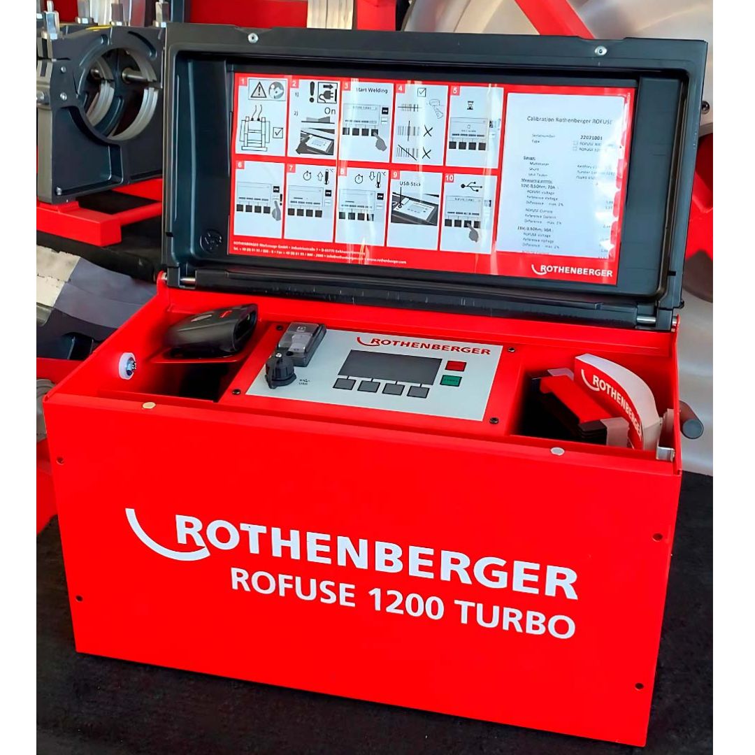 M&Aacute;QUINAS DE ELECTROFUSI&Oacute;N ROFUSE 400/1200 TURBO ROTHENBERGER 04