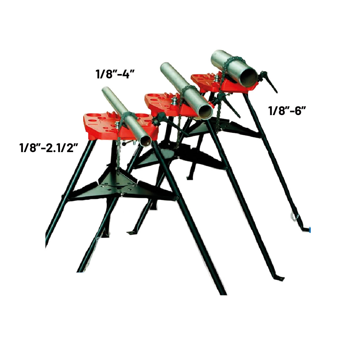 PRENSA C/ TRIPODE DE TRABAJO C/ PRENSA CADENA C/ TORNILLO SUPERIOR 1/8"-6" MOD 464+404 - 464030000 SUPER EGO 02