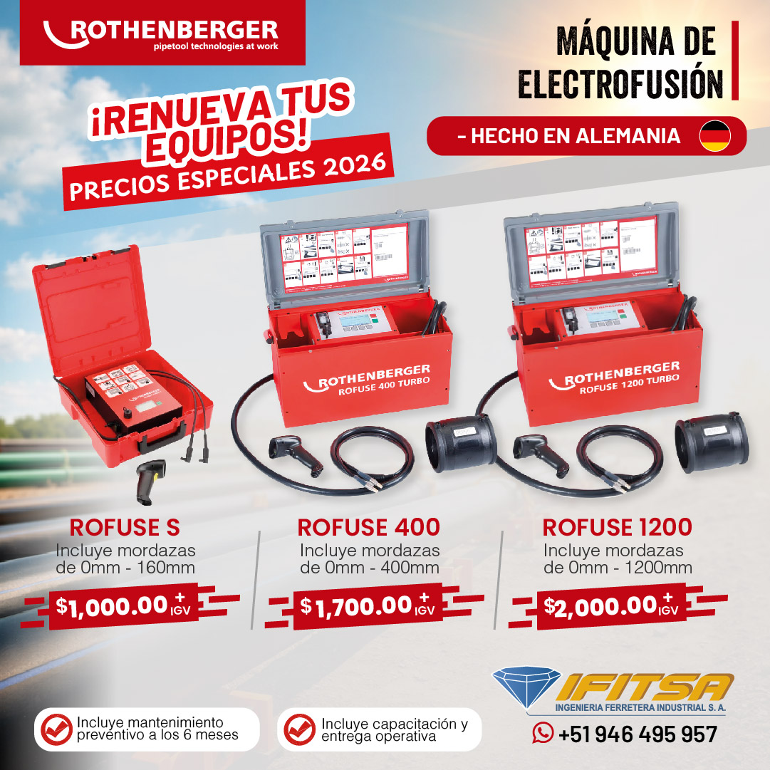 PROMOCI&Oacute;N M&Aacute;QUINAS DE ELECTROFUSI&Oacute;N - PRECIOS ESPECIALES 2026 01