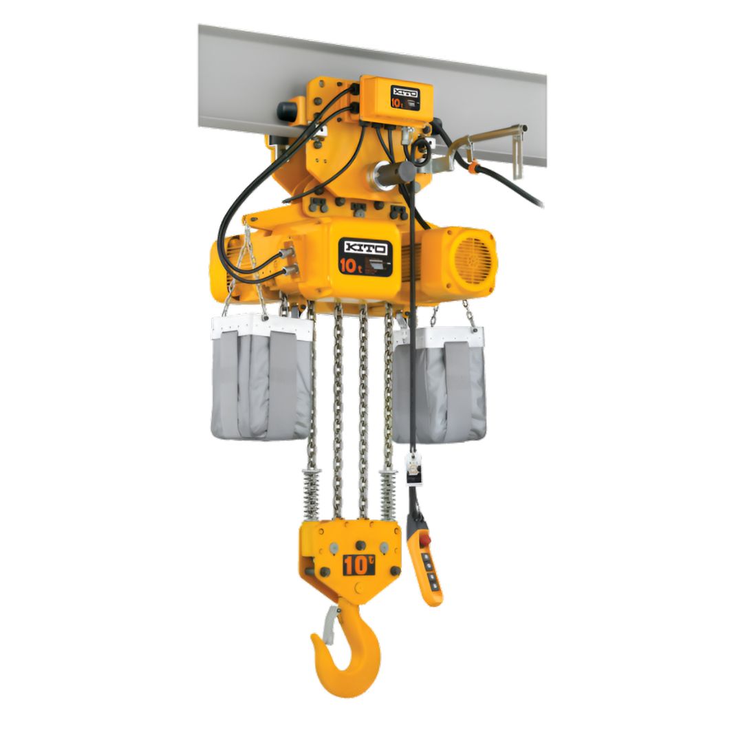 TECLES/POLIPASTOS -TROLLEYS EL&Eacute;CTRICOS DE CADENA SERIE NERM2  KITO 01